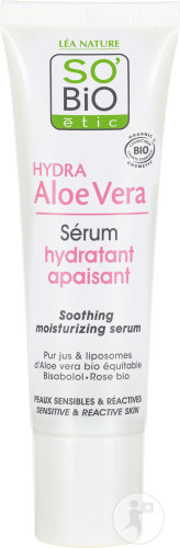 So'Bio Étic SoBio Étic Soothing Moisturizing Serum Sensitive and Reactive Skin Hydra Aloe Vera 30ml