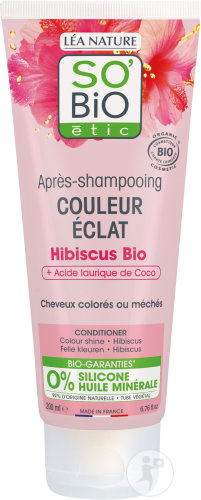 So'Bio Étic SoBio Étic Conditioner For Colored Or Striped Hair Bio Tube 200ml