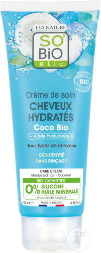 So'Bio Étic SoBio Étic Moisturizing Coconut and Hyaluronic Acid Tube 100ml