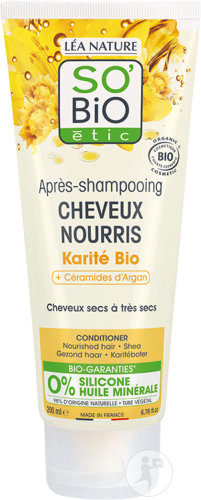 So'Bio Étic SoBio Étic Hair Conditioner Nourished Shea Butter And Argan Ceramics Tube 200ml