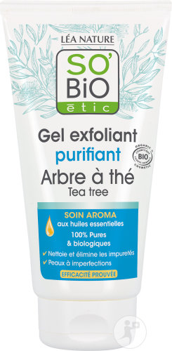 So'Bio Étic SoBio Étic Clarifying Peeling Gel Tea Tree Bottle 150ml