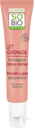 So'Bio Étic SoBio Étic LiftGrenade Eye Care Wrinkles + Dark Circles Organic Tube 15ml