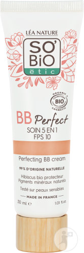 So'Bio Étic SoBio Étic Make-Up BB Cream 5-In-1 N°20 Light SPF10 Tube 30ml