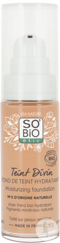 So'Bio Étic SoBio Étic Make-Up Moisturizing Make-Up 25 Gold Beige pump bottle 30ml