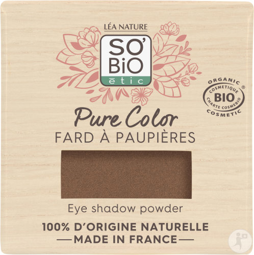 So'Bio Étic SoBio Étic Make-Up Eyeshadow N°02 Sunny Brown 1 piece