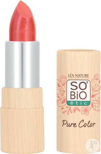 So'Bio Étic SoBio Étic Make-Up Lipstick N°10 Bright Coral Red 1 piece