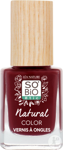 So'Bio Étic SoBio Étic Make-Up Natural Color Nail Polish 15 Seductive Red Bottle 11ml