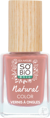 So'Bio Étic SoBio Étic Make-Up Natural Color Nail Polish 45 Peony Bottle 11ml