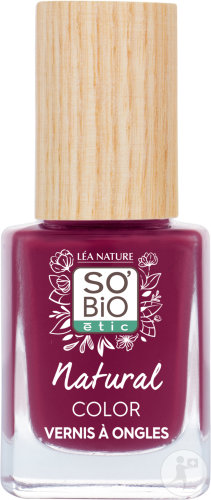 So'Bio Étic SoBio Étic Make-Up Natural Color Nail Polish 50 Divine Violet bottle 11ml