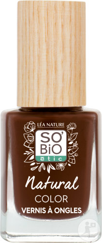 So'Bio Étic So’Bio Étic Make-Up Natural Color nail polish 75 chocolate brown bottle 11ml