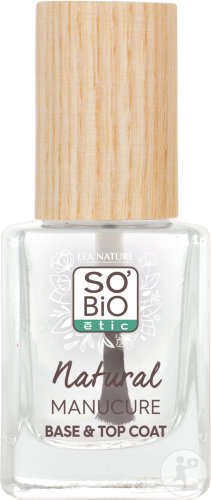 So'Bio Étic SoBio Étic Make-Up Natural Manicure Base And TopCoat Transparent Bottle 11ml