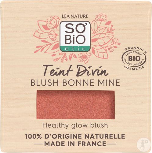 So'Bio Étic SoBio Étic Make-Up Radiant Powder Blush N°01 Organic Rosewood 1 piece