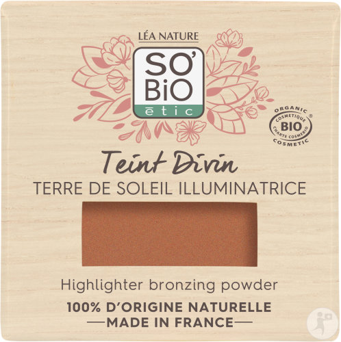 So'Bio Étic SoBio Étic Make-Up Terre De Soleil 15 Golden Medium 10g