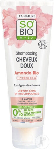 So'Bio Étic SoBio Étic Almond Milk And Rice Protein Shampoo Tube 250ml
