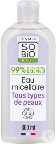 So'Bio Étic SoBio Étic Micellar Water For All Skin Types Mallow Organic Bottle 300ml