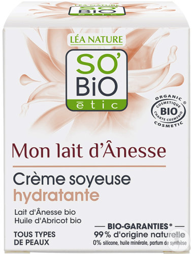 So'Bio Étic SoBio Étic Mon Lait DÂnesse Silky Moisturizing Cream Jar 50ml