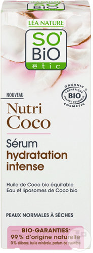 So'Bio Étic SoBio Étic Nutri Coco Intensive Moisture Serum Normal to Dry Skin Bio Tube 30ml