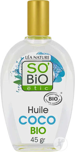 So'Bio Étic SoBio Étic Vegetable Coconut Oil Organic Bottle 50ml