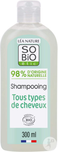 So'Bio Étic SoBio Étic Shampoo All Hair Types Aloe Vera Organic Bottle 300ml