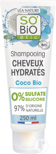 So'Bio Étic SoBio Étic Shampoo For Hydrated Hair Coconut And Hyaluronic Acid Tube 250ml