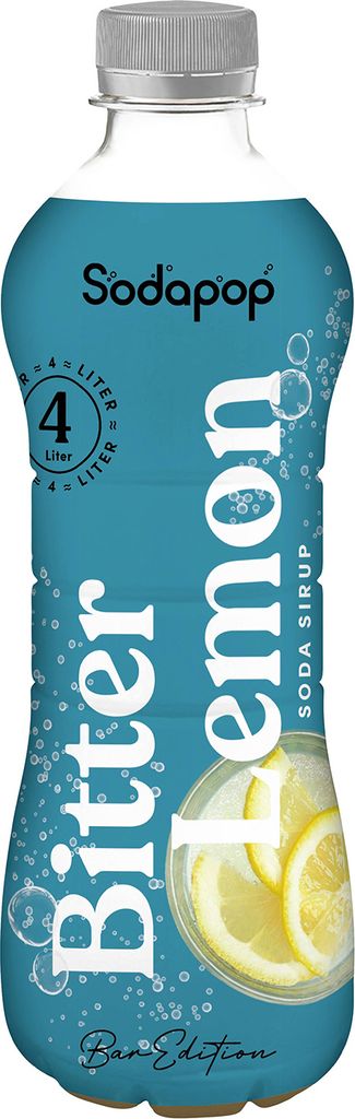 Sodapop Syrup Bar Edition Bitter Lemon 500ml vegan drink syrup cocktail 500 ml