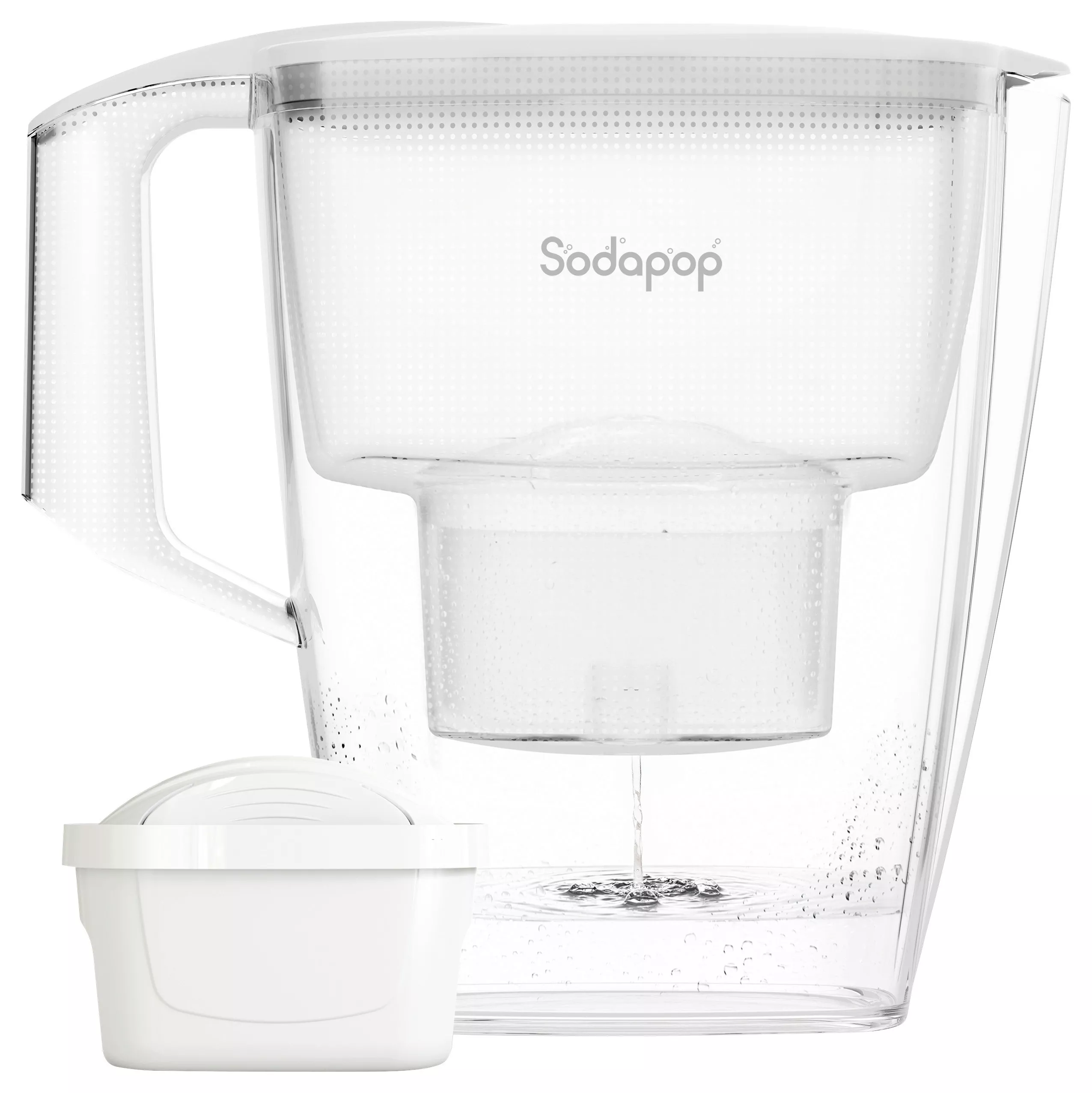 Sodapop Table Water Filter Selina Weiss
