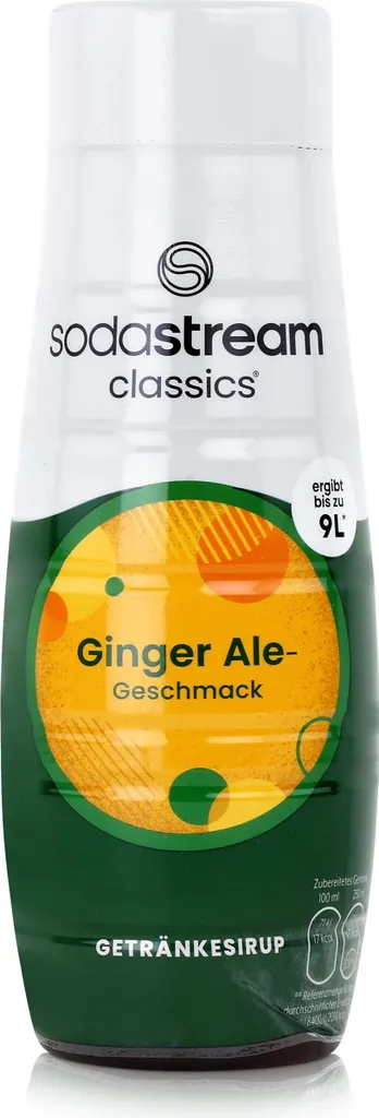 SodaStream beverage syrup classics Ginger Ale 440ml (pack of 1) 440 ml
