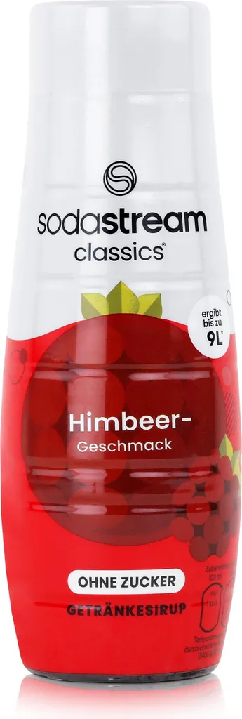SodaStream Classics Raspberry Sugar-Free Drink Syrup 440ml (1 Pack) 440 ml