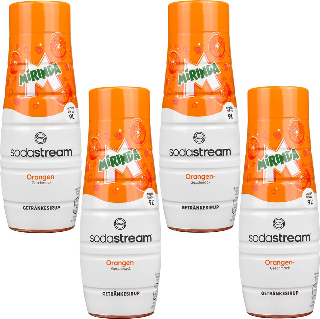 SodaStream beverage syrup Mirinda, 440ml, 4 pieces