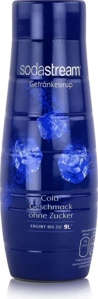 SodaStream Sugar-Free Drink Syrup, Cola Flavor, 440ml (1 Pack)