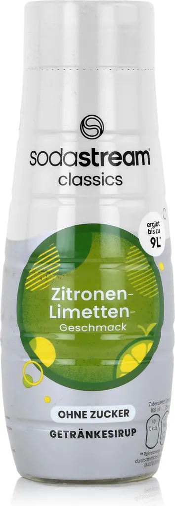 SodaStream Sugar-Free Drink Syrup Lemon-Lime 440ml (1 pack)