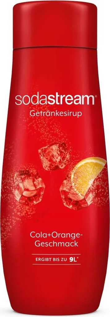 SodaStream Beverage Syrup Soft Drink Cola+Orange Flavor 440ml (1 Pack) 440 ml