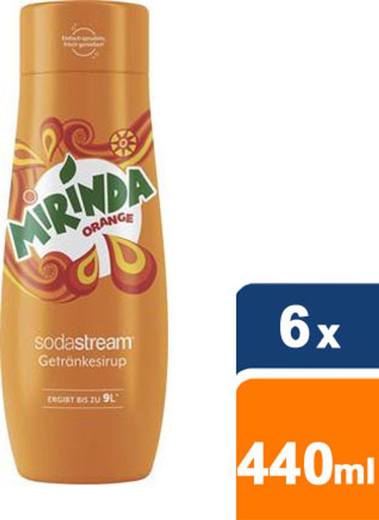 SodaStream - Mirinda Syrup - 6x 440ml