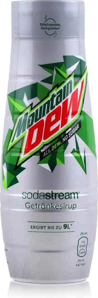 Sodastream Mountain Dew Diet Syrup 440 ml