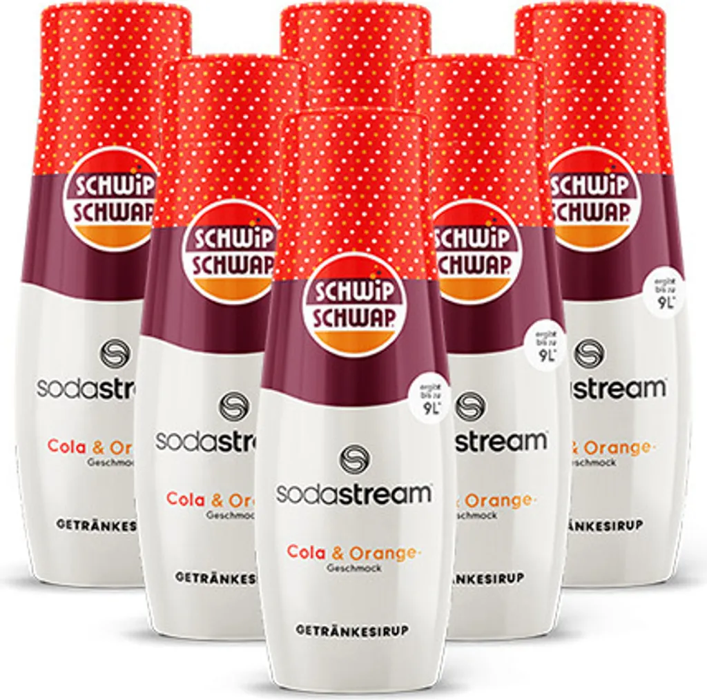 SodaStream - Schwip Schwap Syrup - 6 x 440ml
