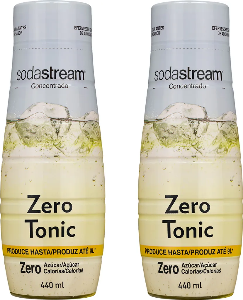 SodaStream Tonic Zero Syrup 440ml, 2 pieces 880 ml