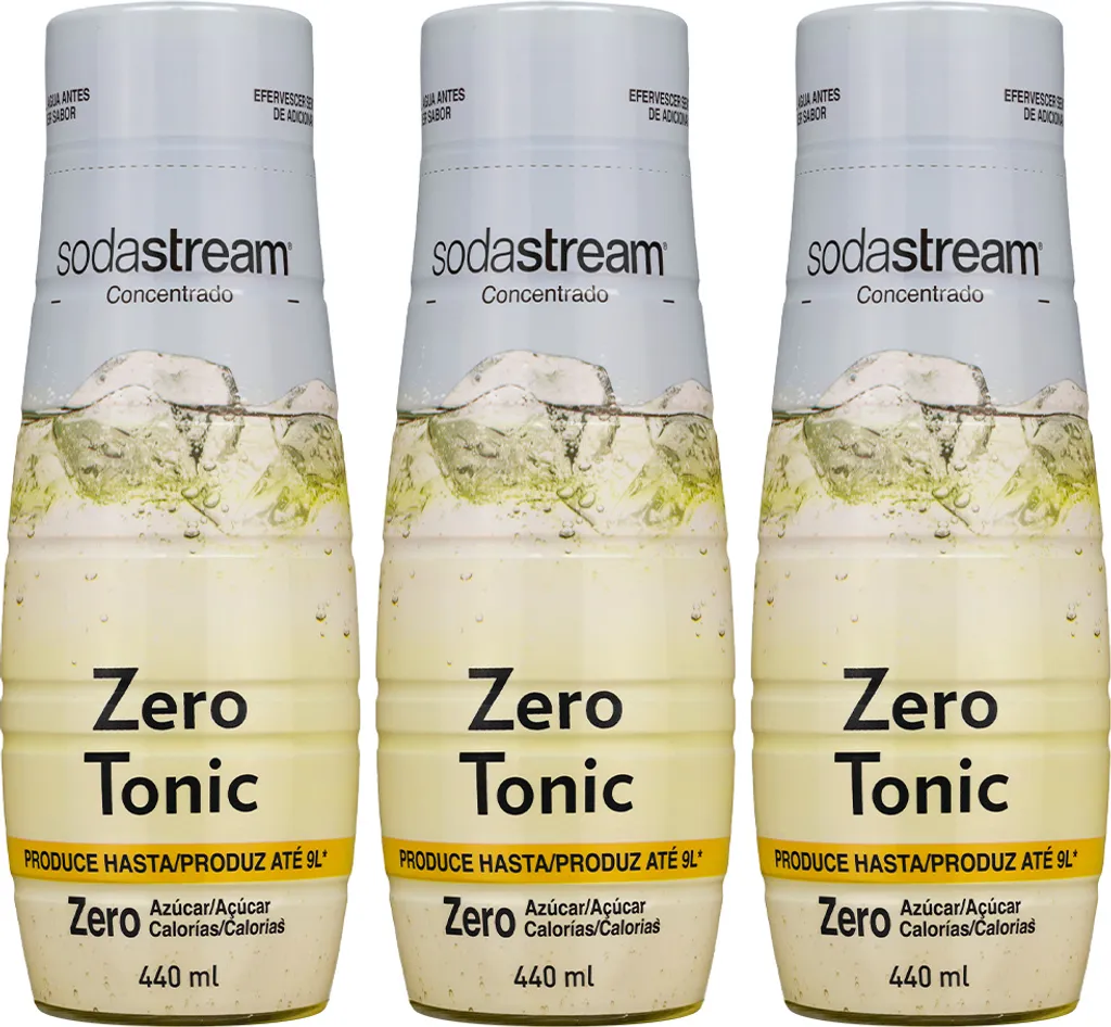 SodaStream Tonic Zero Syrup 440ml, 3 pieces 1320 ml