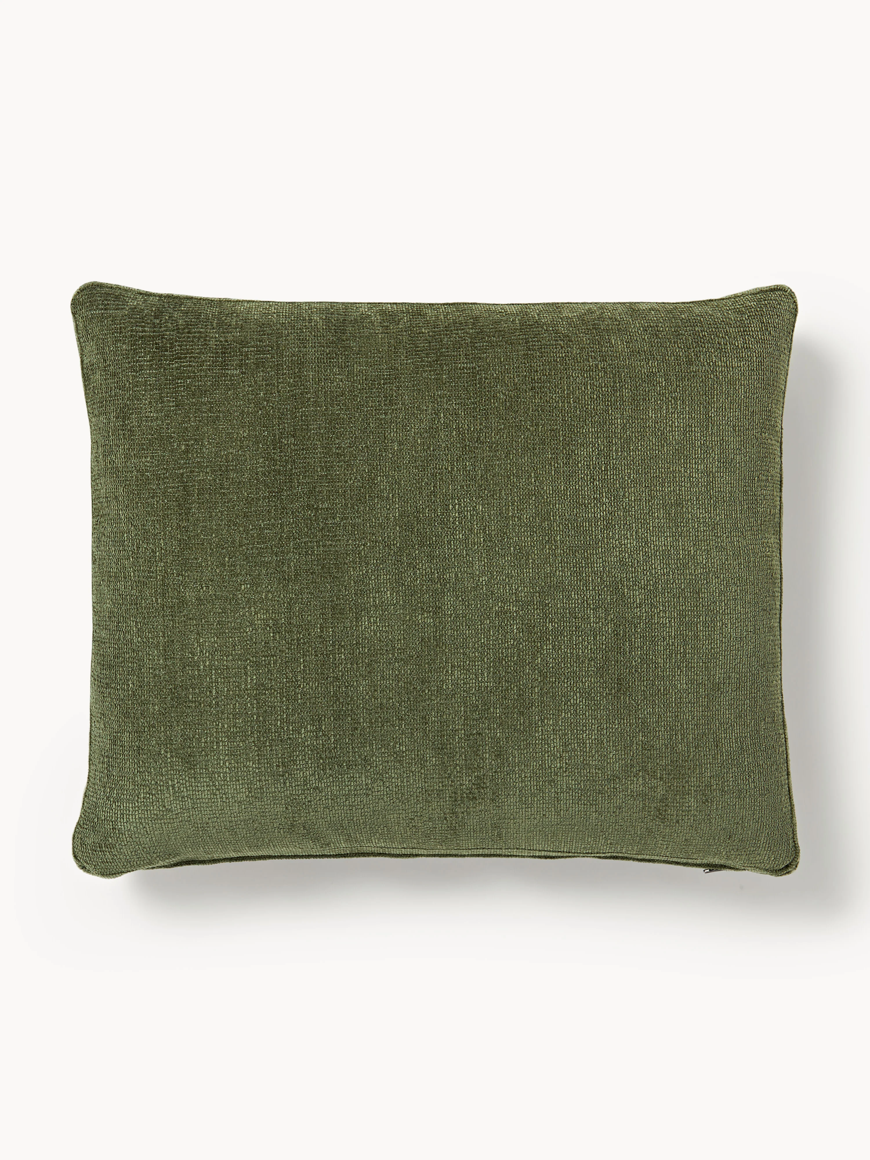 Westwing Collection Colin sofa cushion, Green woven fabric