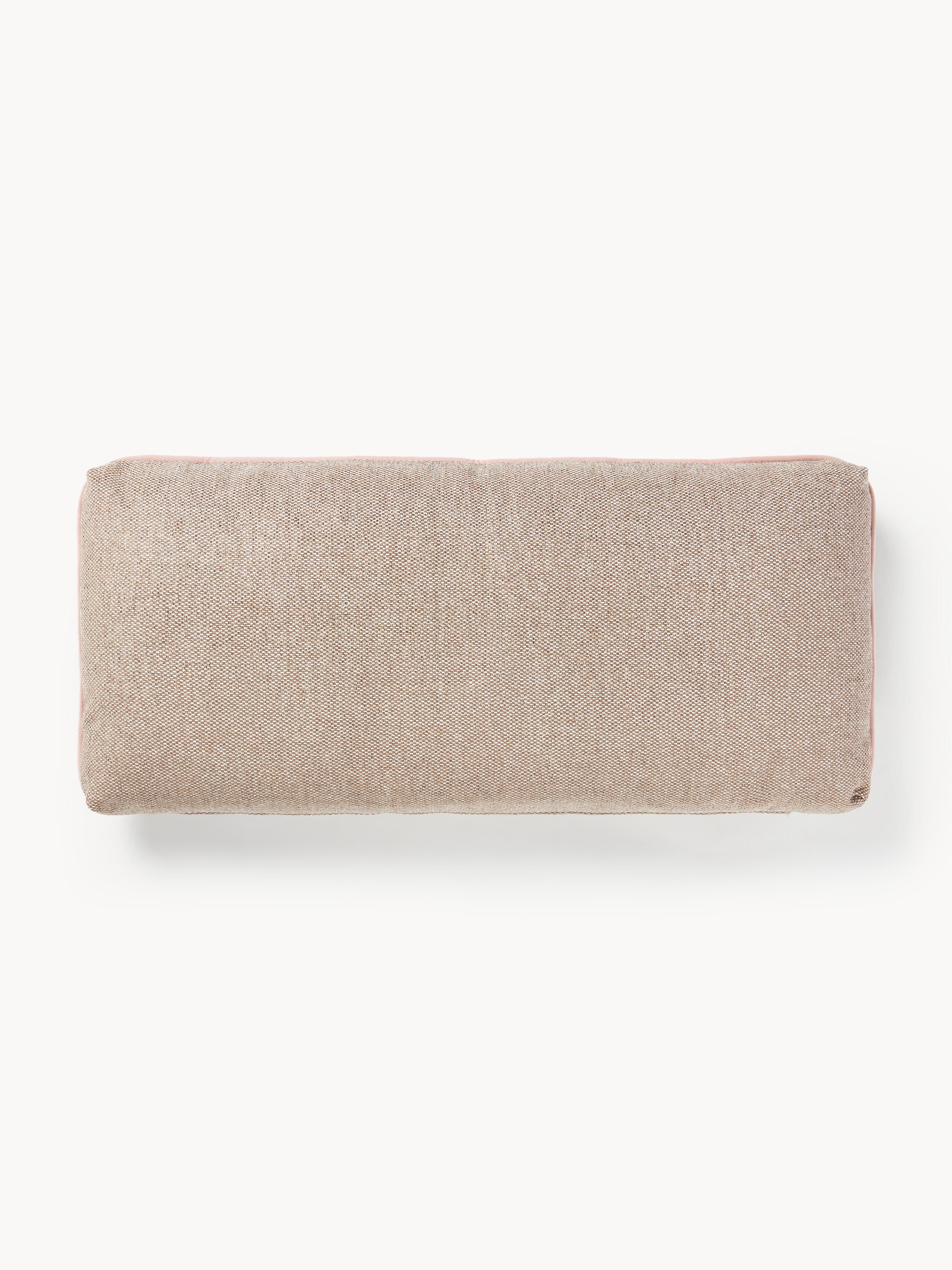 Westwing Collection Felix sofa cushion, Coarsely woven woven fabric, beige