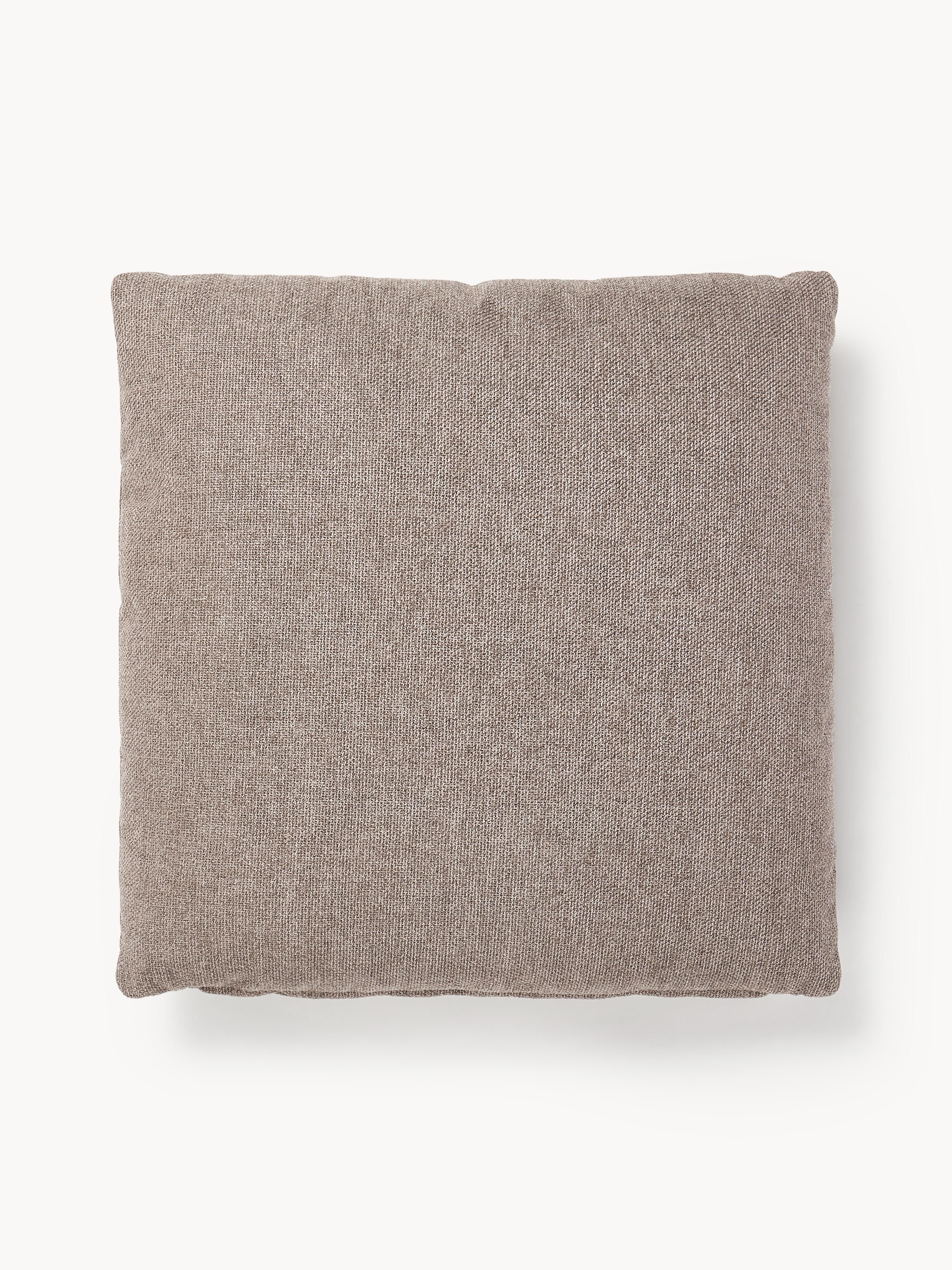 Westwing Collection Melva sofa cushion, Fabric Taupe