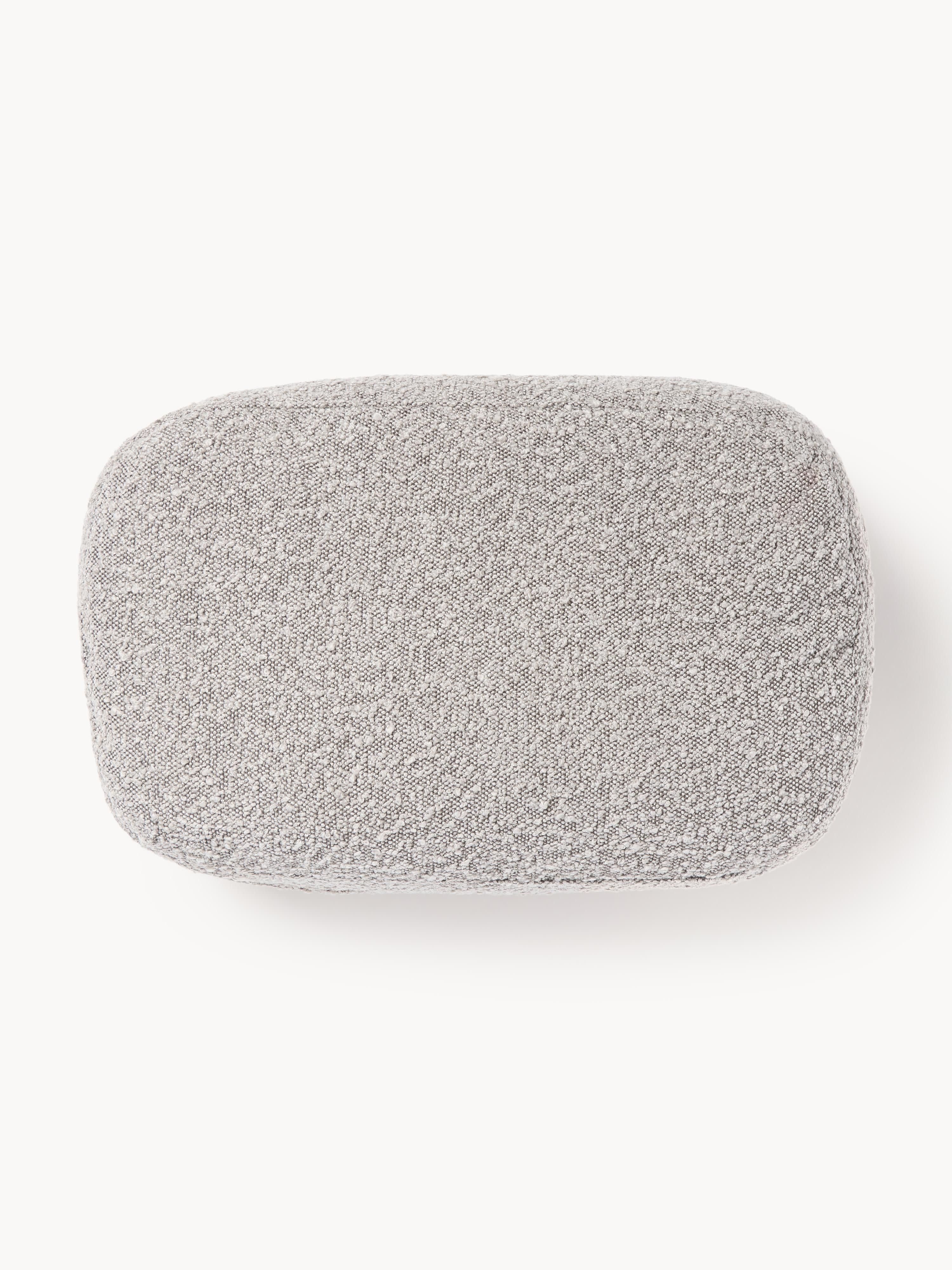 Westwing Collection Tayla sofa cushion made of bouclé, Bouclé Taupe