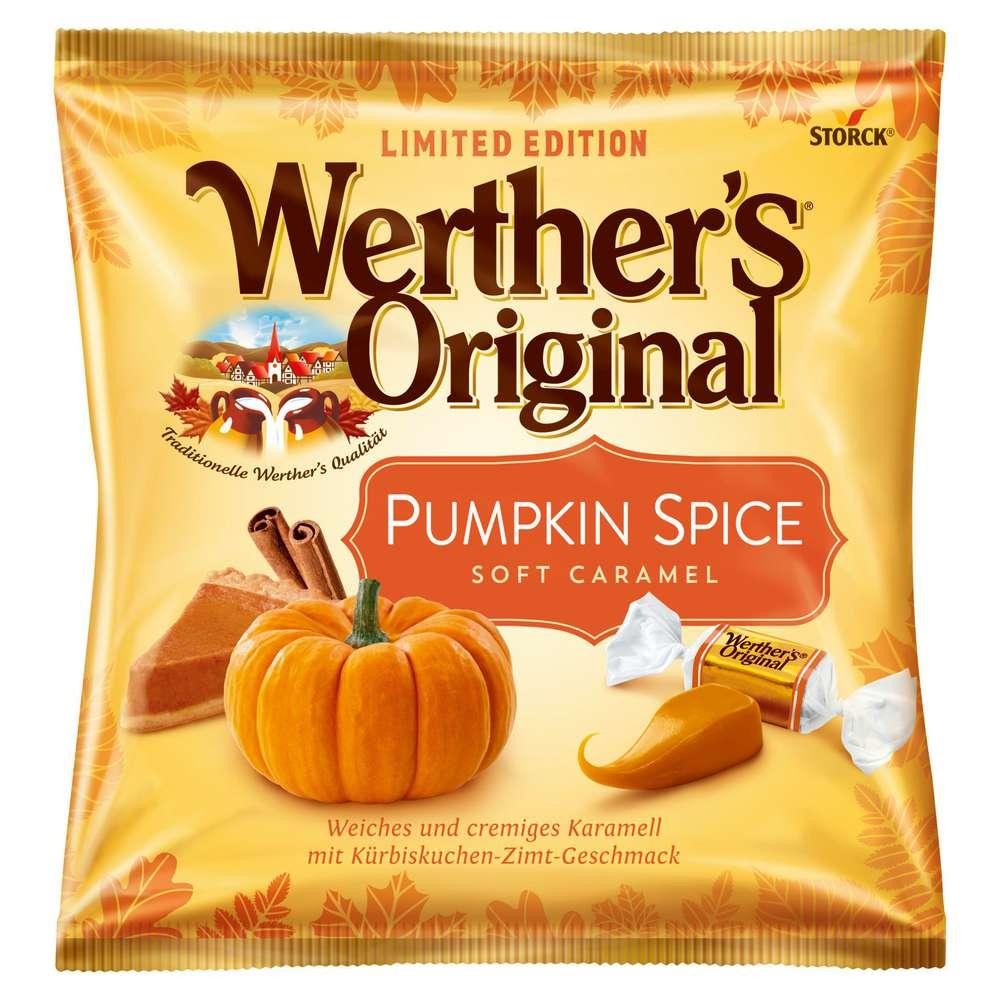 Werther´s Original Soft Caramel Candy, Pumpkin Pie Cinnamon Flavor
