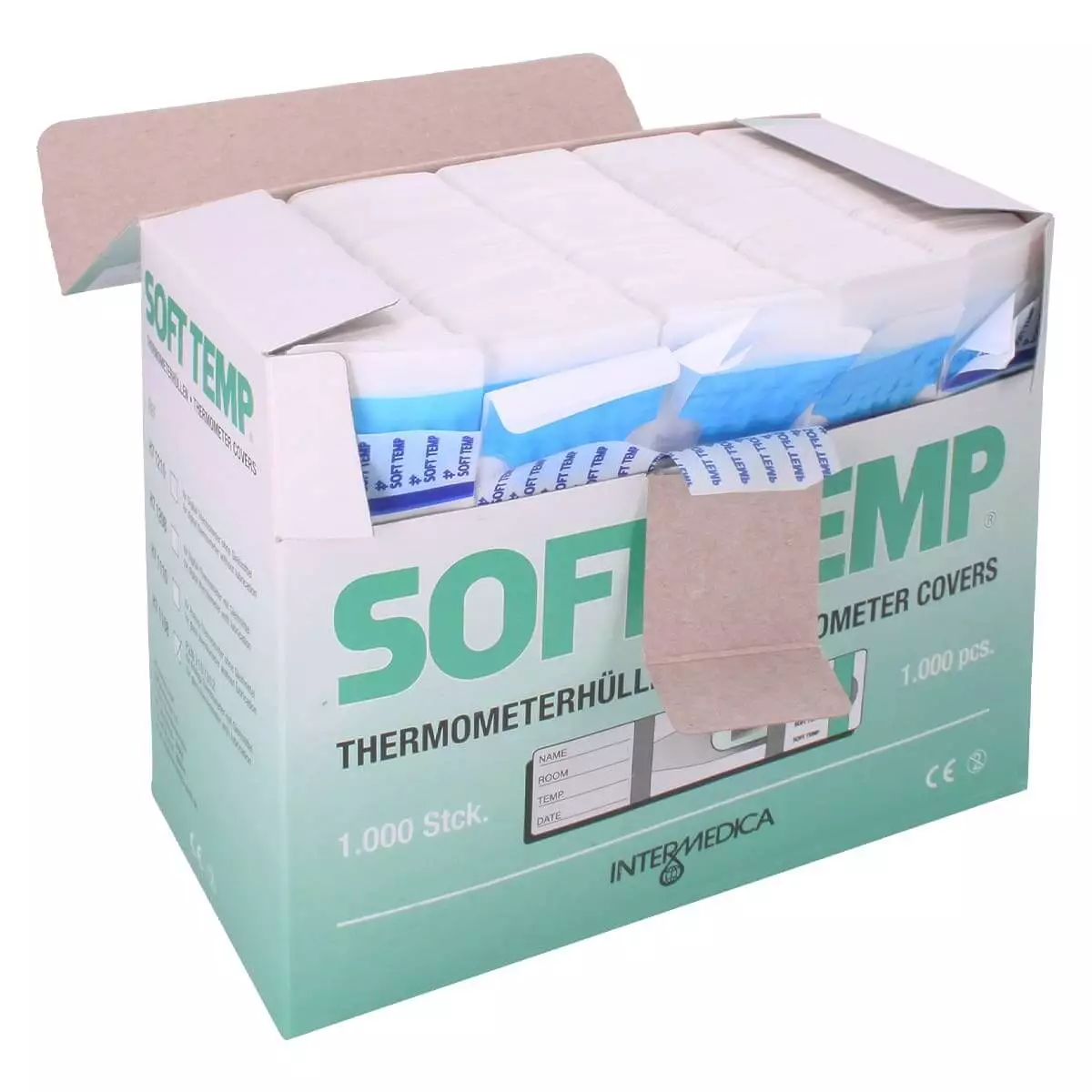 Soft Temp Thermometer covers for analogue thermometers with lube