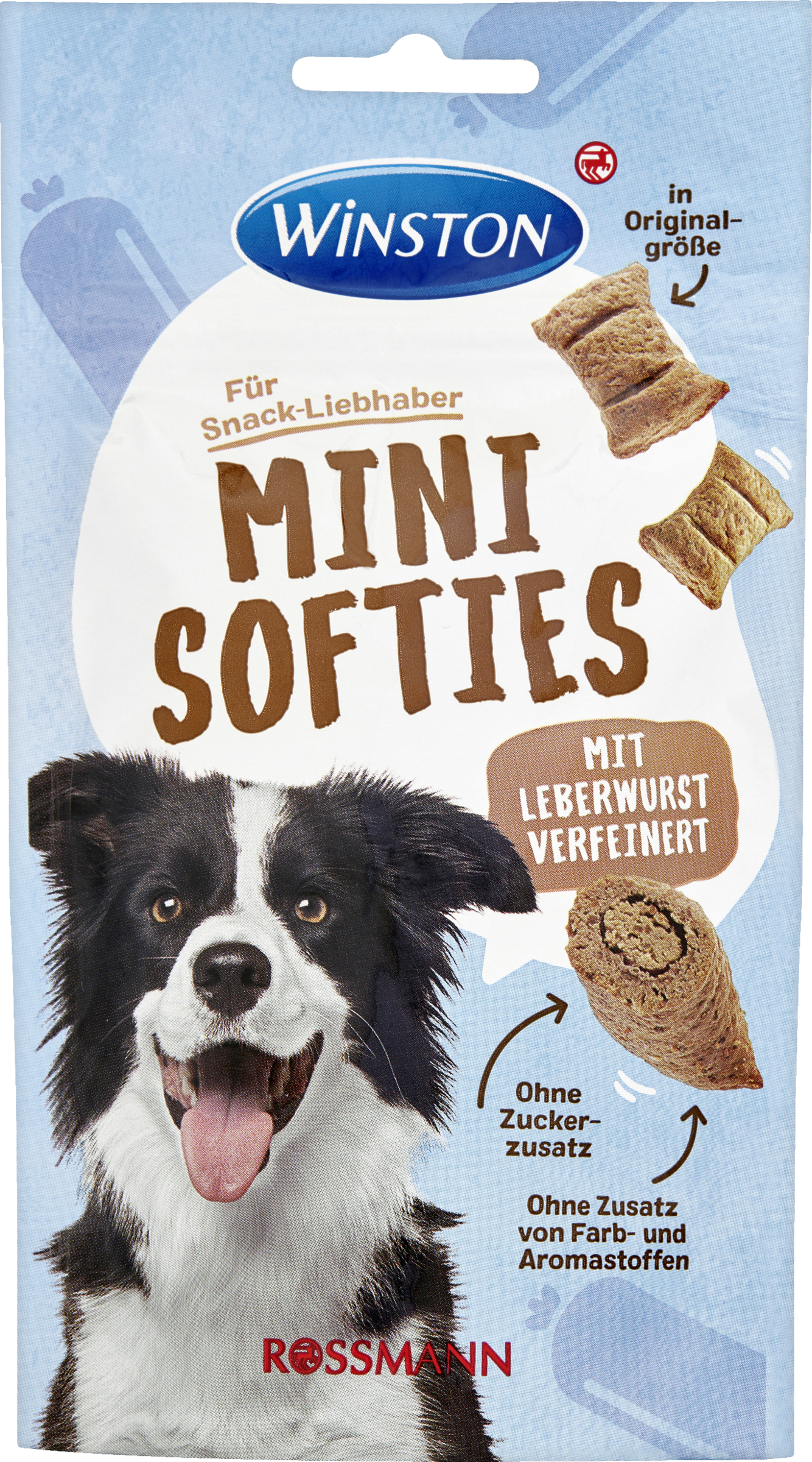 Winston Softies Minis with liver sausage
