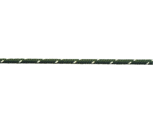 Mamutec Soft linen polyester Ø 12 mm green, sold by the meter