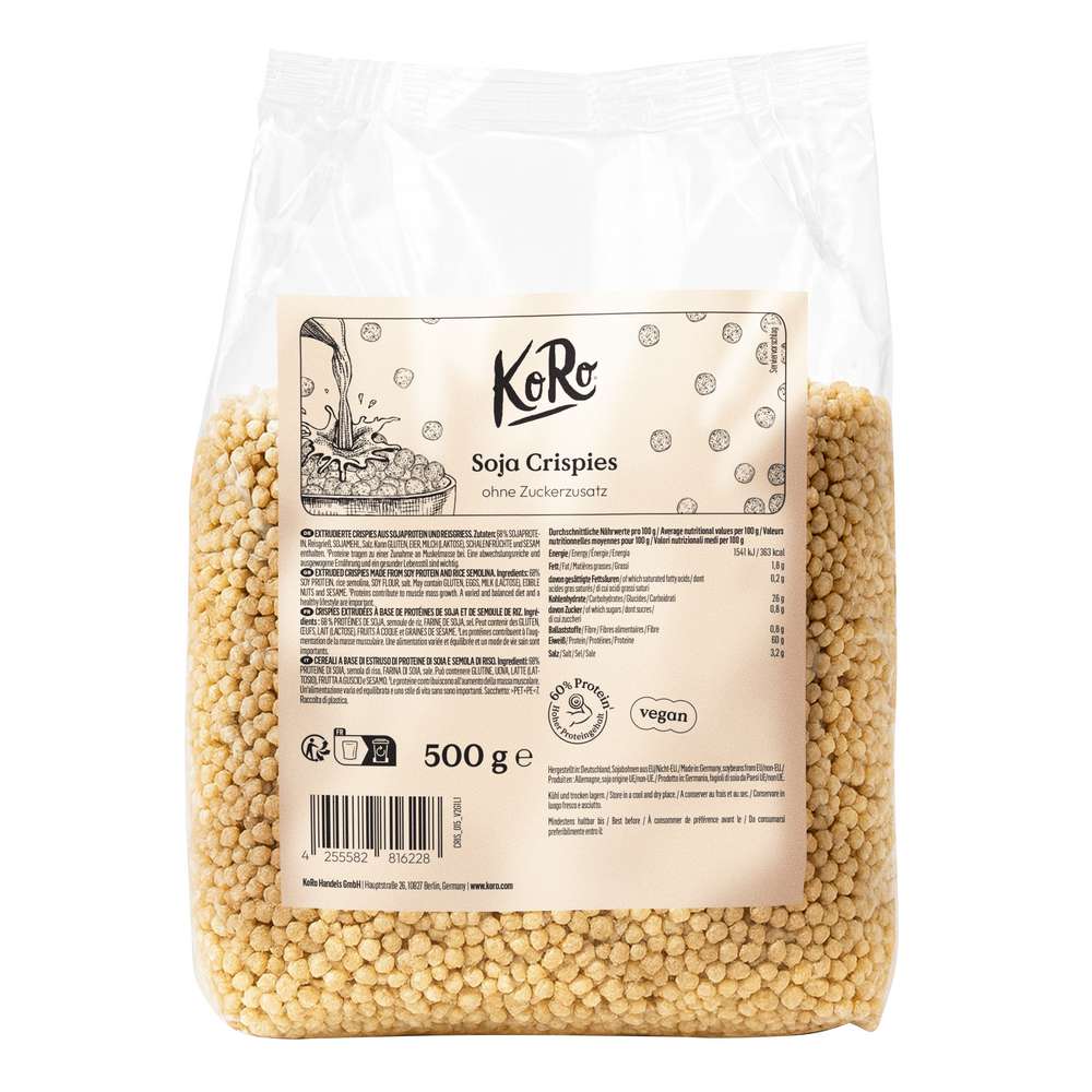 KoRo Soy crisps 500g