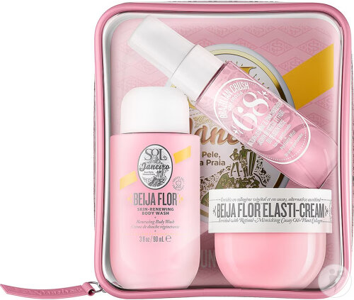 Sol De Janeiro Beija Flor Jet Set Cream + Gel + Fragrance Mist 3 products