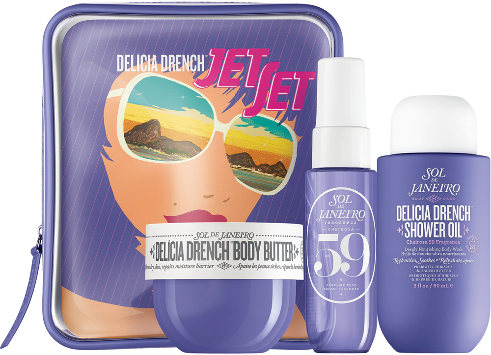 Sol de Janeiro Delicia Drench Travel Body Set for Women