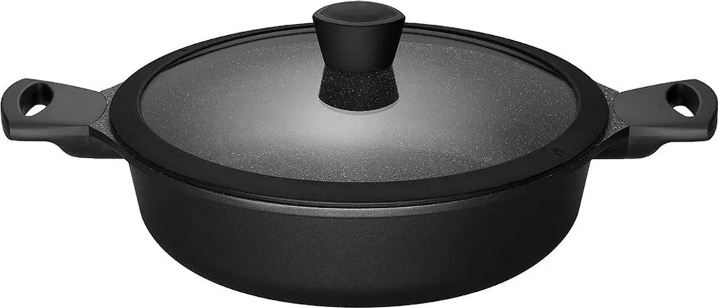 Sola braising pan / sauté pan with lid Fair Cooking Ø 28 cm - standard non-stick coating