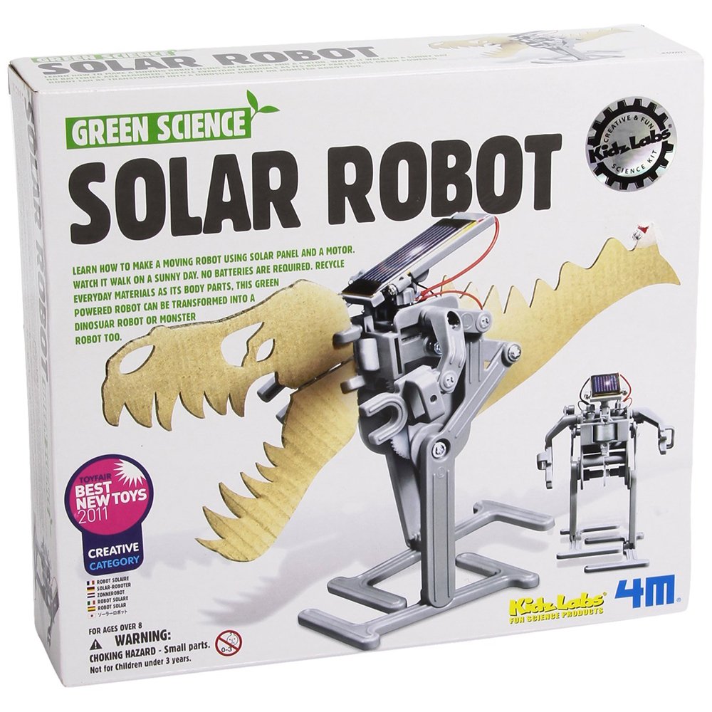 4M Solar Robot Game